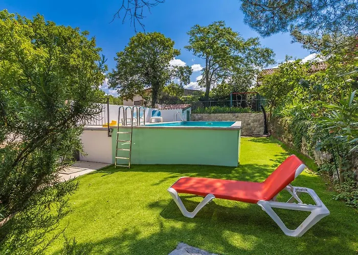 Kuca Za Odmor Dunja Sa Privatnim Bazenom Omišalj